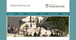 Desktop Screenshot of mla.winchester.ac.uk